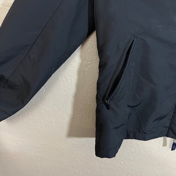 Ralph Lauren Active black windbreaker medium full crest emblem - Picture 2 of 10